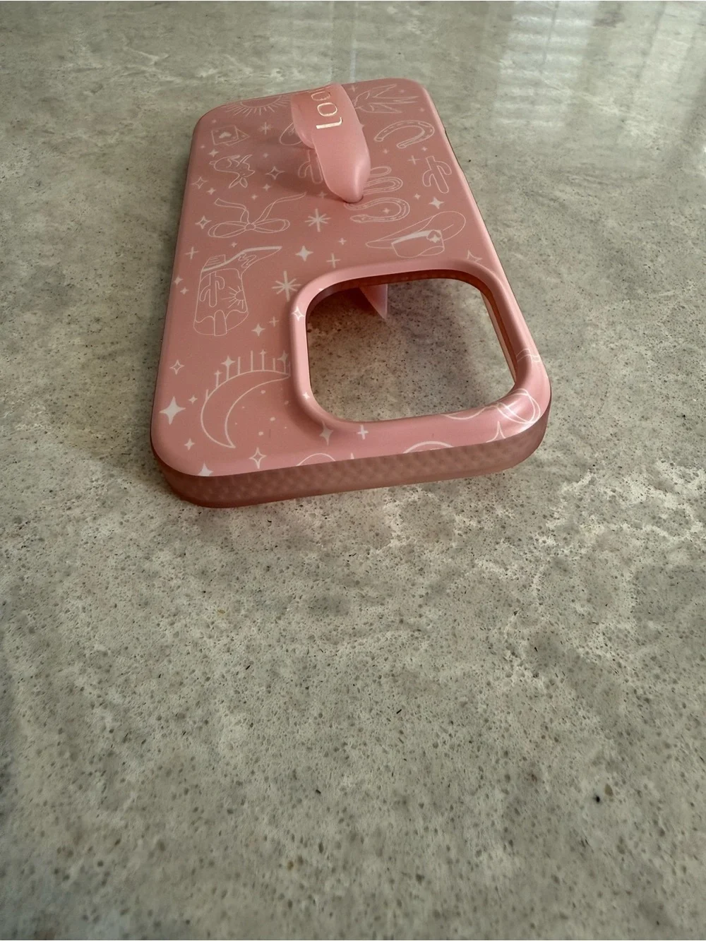 *never used* iPhone 16 Pro Loopy Cowgirl Pink Phone Case